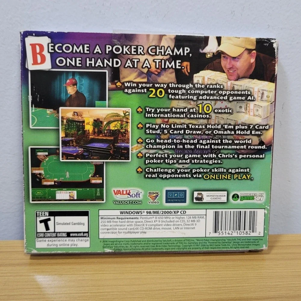 Chris Moneymaker's World Poker Championship 2007 PC Game